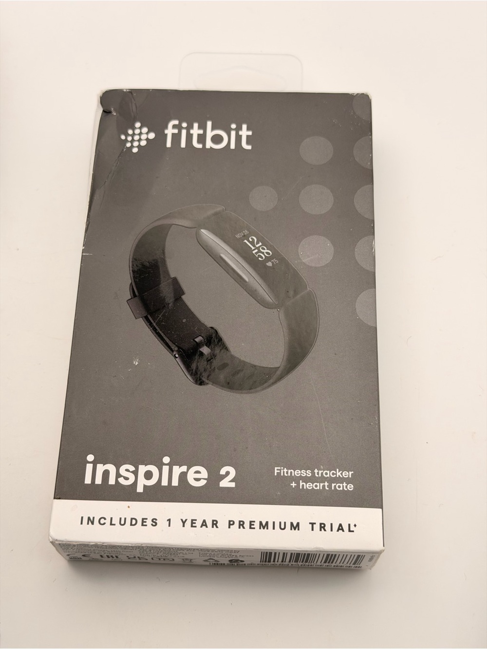 Fitbit Inspire 2, full set, new, black, fitness tracker